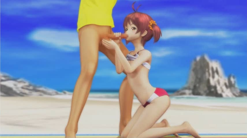 Vivid Ishikki at the Beach (Raw)